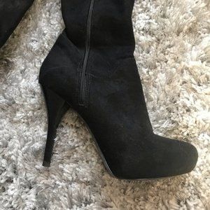 Over the Knee Suede Boots 2